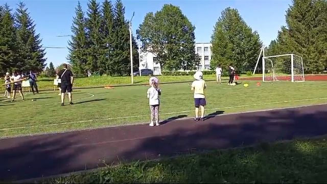 п. славный. семейные соревнования