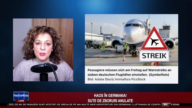 +++ Haos în Germania ‼️ Șapte Aeroporturi Paralizate ‼️+++ Și Austria Este Afectată