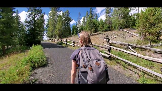 #1-2 Yellowstone National Park: upper & lower Geysers смотреть онлайн