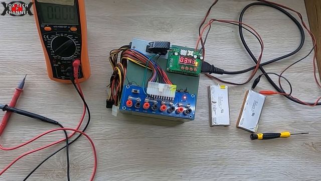 Come si ricairca una batteria a litio con ATX - come ricaricare cella 18650 21700 26650 смотреть онлайн