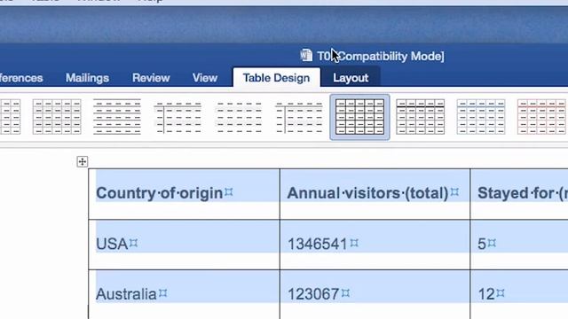 How to create professional-looking tables in Word | Emphasis смотреть онлайн