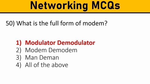Top 100 Computer Networking Mcqs | Networking mcq questions and answers смотреть онлайн