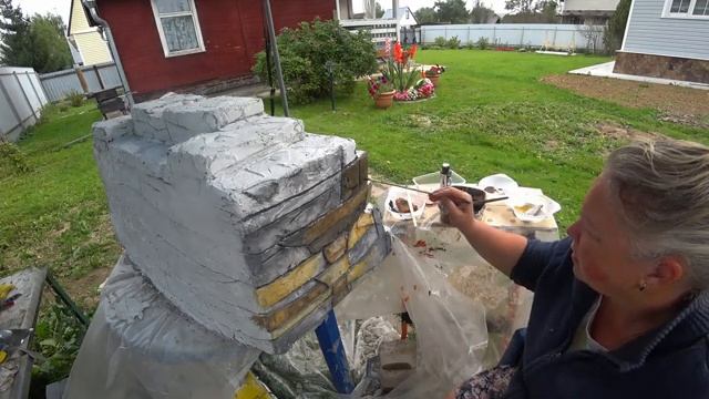 Декоративный водопад для дачи моими руками смотреть онлайн