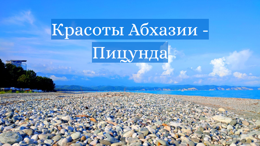 Красоты Абхазии - Пицунда, реликтовая сосна смотреть онлайн