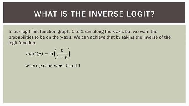 Statistics 101: Logistic Regression, Logit and Regression Equation смотреть онлайн