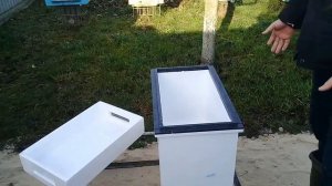 ?Шестирамочный улей от "Пеноулик" с не отъемным дном.