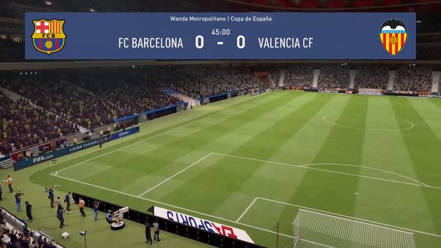 FIFA 19 Copa del Ray Final / Финал Кубка Испании ( BARCELONA VS VALENCIA ) смотреть онлайн
