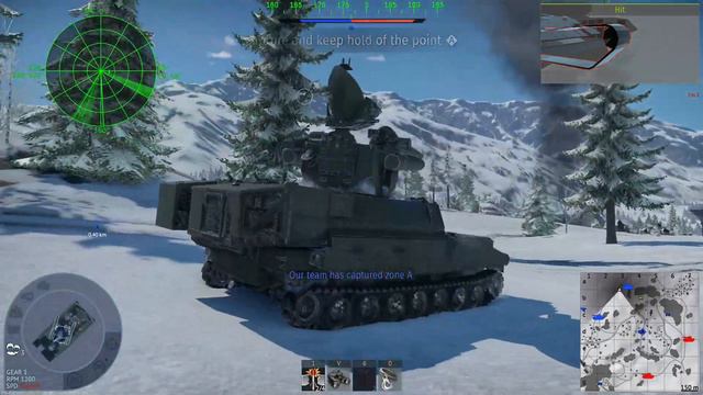 War Thunder - M1 Abrams Raw intense gameplay. (Nuke) смотреть онлайн