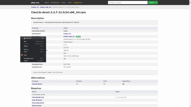 Search - Compare - Filter - Linux Packages (PKGS) for your Distro | Site with over 3M+ Packages смотреть онлайн
