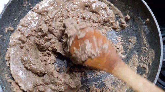 Пудинг из гречневой муки Vegan. Buckwheat Pudding