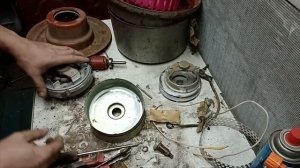 Пылесос в металлолом.Медь в советском пылесосе.