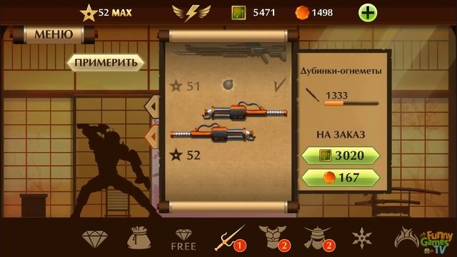 ТИТАН ЖИВ (пока) видео игра Shadow Fight 2 бой с тенью видео Funny Games TV смотреть онлайн