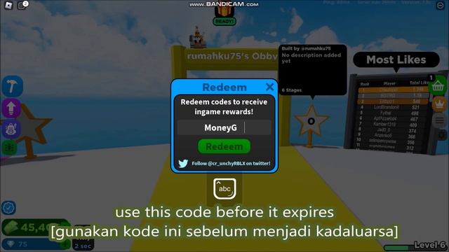*ALL CODES WORK* Obby Maker ROBLOX | July 17, 2023 смотреть онлайн