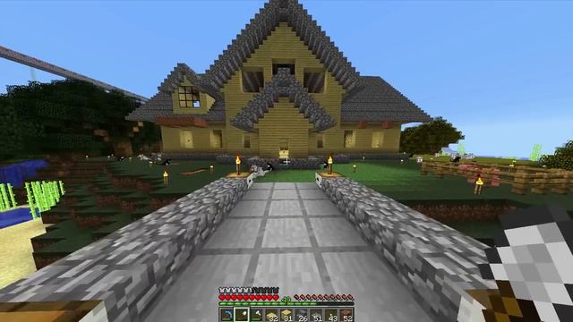 Minecraft Tutorial: How To Build A House Part 5 (Dormer Window Design) смотреть онлайн