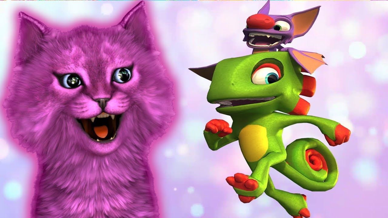 ОЧЕНЬ ВЕСЕЛАЯ ИГРА С ГОВОРЯЩИМ КОТЕНКОМ АБИ ► YOOKA-LAYLEE НА РУССКОМ ◄ #6 игра для ДЕТЕЙ #115 смотреть онлайн