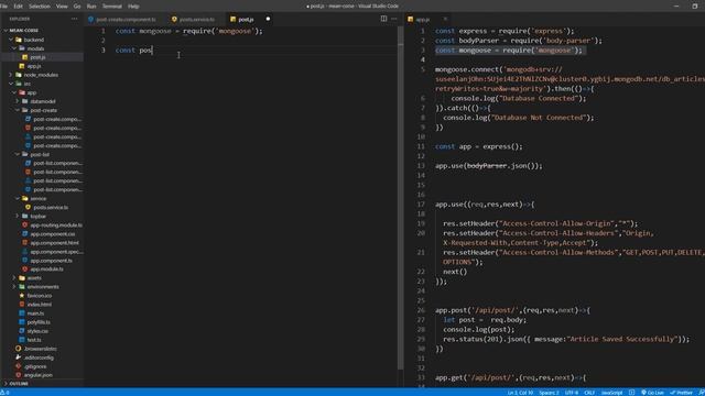 #21 Save Data in Mongodb смотреть онлайн
