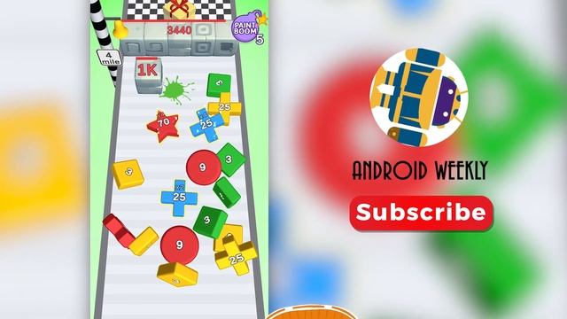 Bustle Shape (Tripple Tile) - Achieved 7 miles! Android Weekly смотреть онлайн