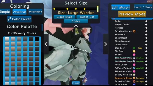 Идеи для скинов за робуксы || 2 часть || WCUE || Коты Воители || Roblox смотреть онлайн