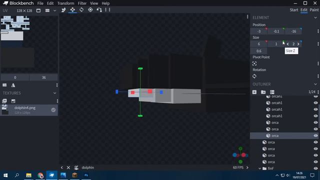 🔴 BlockBench Minecraft - Orca 🦈 смотреть онлайн