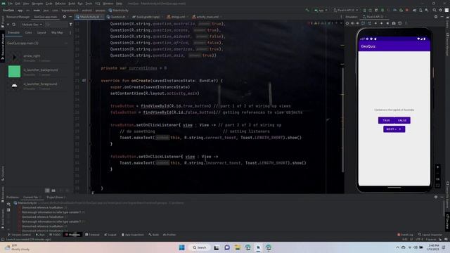 Ch2 Part 3 ViewBinding смотреть онлайн
