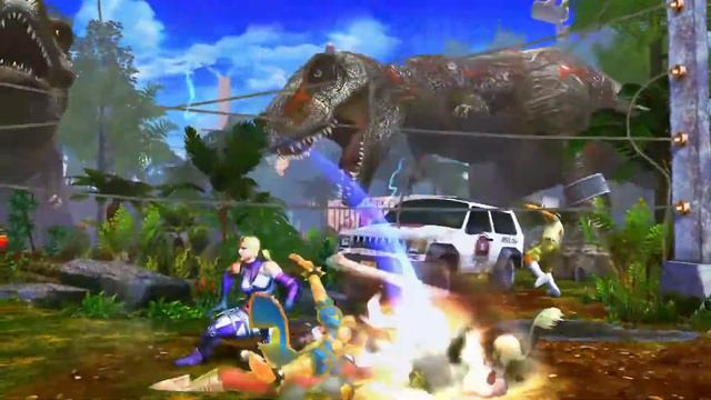 CHUN-LI & JULIA VS LILI & NINA (STREET FIGHTER X TEKKEN) смотреть онлайн