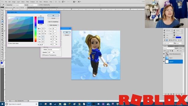 Make a Roblox Group Icon Picture with Photoshop Mrs. Samantha смотреть онлайн