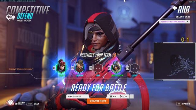 Gale Adelade Top 500 Ana - Overwatch 2 Season 4 Gameplay смотреть онлайн