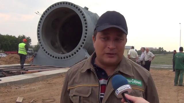 Перевозка корпуса ядерного реактора 330 т смотреть онлайн