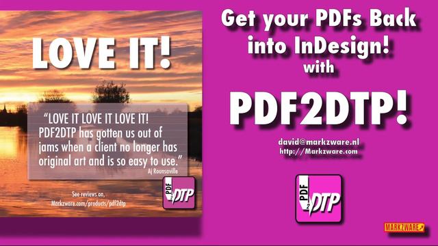 Open PDF in InDesign смотреть онлайн
