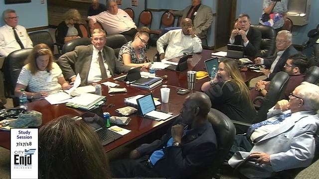 Enid City Commission Study Session 07/17/2018 смотреть онлайн