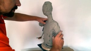 Урок по Скульптуре Каркас Глина Прокладка. Делаю Портрет Бюст