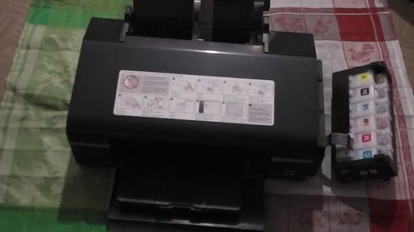 Обслуживание принтера Epson L800 и опыт использования