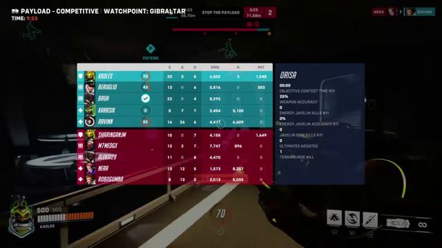 INTENSE MATCH WITH THE JAVELIN CHAMPION - Overwatch 2 Beta Orisa Gameplay смотреть онлайн