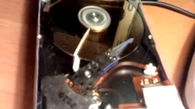 Работа жесткого диска без крышки смотреть онлайн