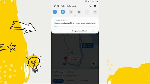 Cara Menggunakan Google Maps Offline | Download Peta Offline смотреть онлайн