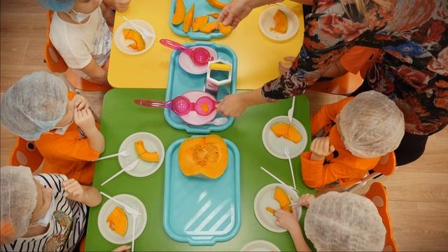 День Тыквы в детском саду ООЦ / Занятие исследование смотреть онлайн