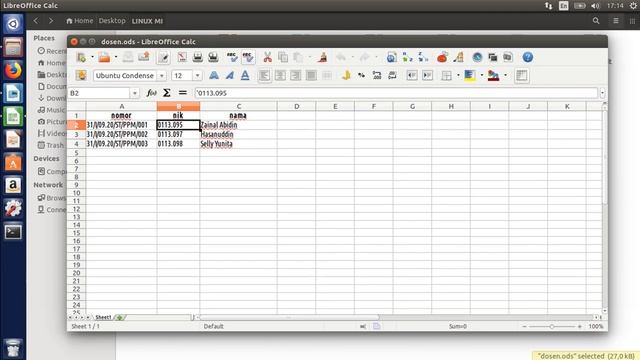 #3 Tutorial Mail Merge - LibreOffice di Ubuntu смотреть онлайн