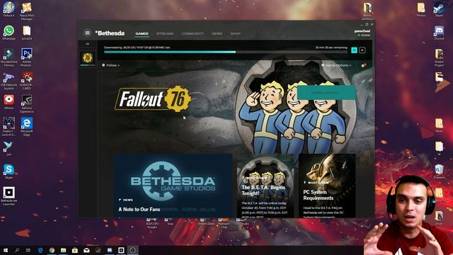Fallout 76 PC Bethesda Launcher [Internet Error] I hope it will help you. смотреть онлайн