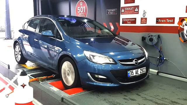 Opel ASTRA J Dyno TEST / ilk arabamı ( BULUT ) dyno soktum. смотреть онлайн