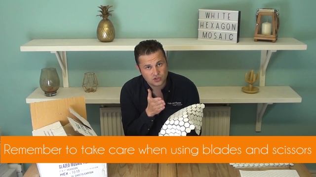 White Hexagon Matt Mosaic Tiles - An Introduction смотреть онлайн