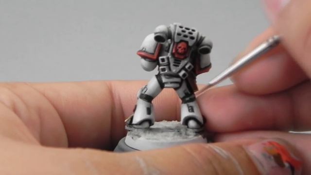 How to paint White Scars Space Marines pt.2 смотреть онлайн