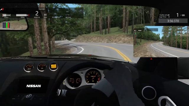 Nissan 350z pero por la montaña (assetto Corsa mod) смотреть онлайн