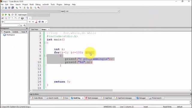C programming Bangla Tutorial 5.93 : Loop | for, while, do while loop смотреть онлайн