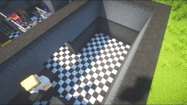 I BUILT My Own FNAF 2 Pizzeria In Minecraft!