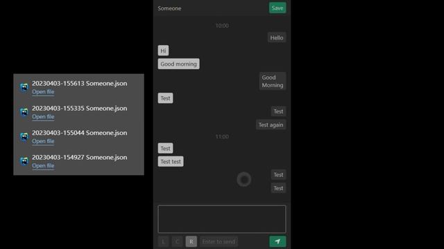 Intertext – I made this with React.js and GitHub Pages, a web app to write your chatlog смотреть онлайн