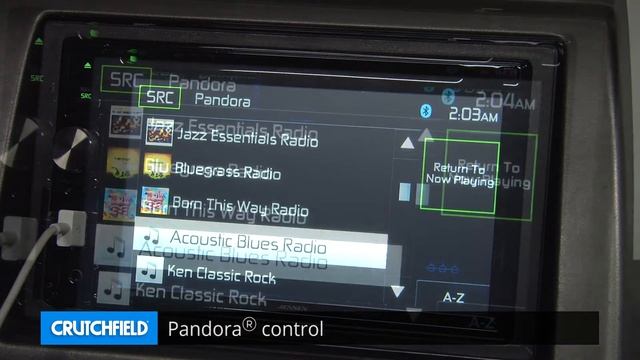 Jensen VX7023 Display and Controls Demo | Crutchfield Video смотреть онлайн