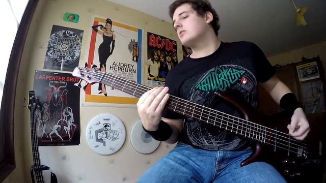 Fear Factory - Slave Labor [Bass cover] [1080p / HD] смотреть онлайн