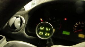 Работа показометра давления в пневмоподвеске