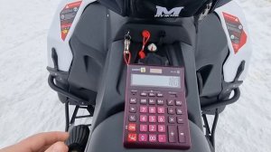 Stels Ставр 600 расход топлива на обкатке.