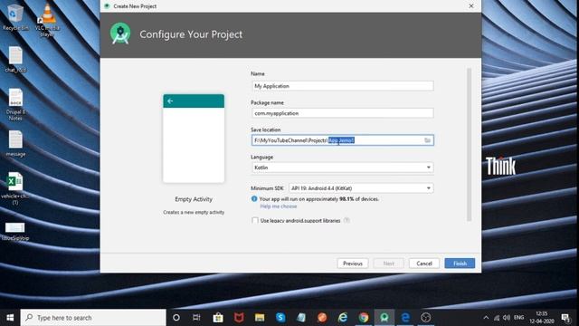 Part 2 | Hello World App | Android | Kotlin | Akhilesh Dubey смотреть онлайн